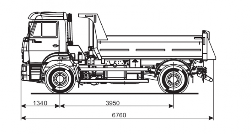 53605-6010-48(А5) Самосвал КамАЗ